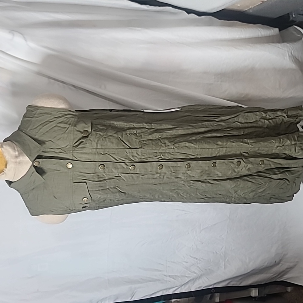 Calvin Klein button front Dress